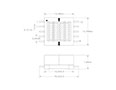 Dimensional Drawing for P9120 Series 2.5 WATT CCFL TRANSFORMER